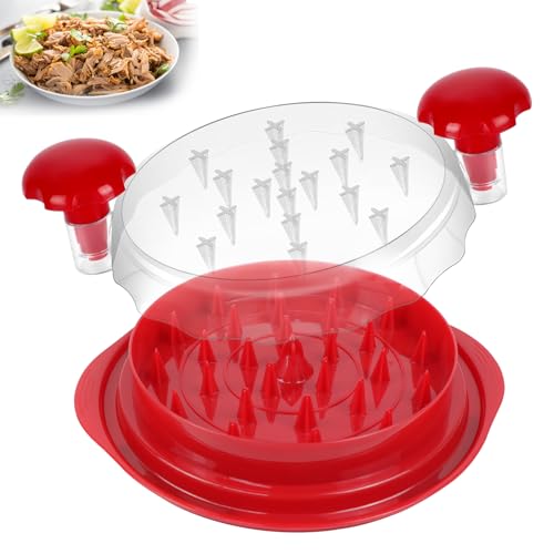 Chicken Shredder Tool Twister - Shredding Claws for Rotisserie Chicken, Pulled Pork & Meat Prep | Ergonomic Kitchen Gadgets with Non-Slip Grips & Dishwasher Safe