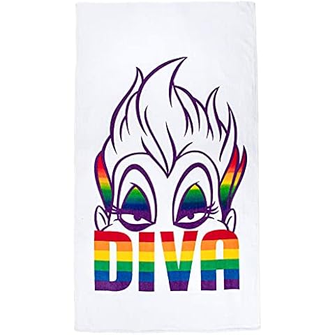 Jay Franco Disney Ursula Large Bath Towel Cover