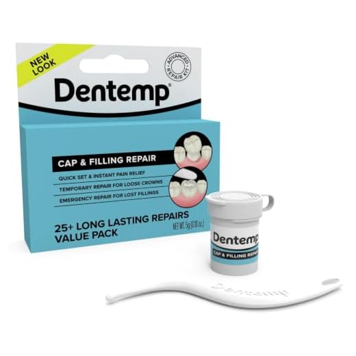 Dentemp Maximum Strength Loose Cap & Lost Filling Repair Kit – 5g (1pk)