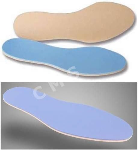 LANGER PPT DIAB-A-SOLES Diabetic Comfort Insoles Womens 5-6 Flat Full Length Plastazote Inserts