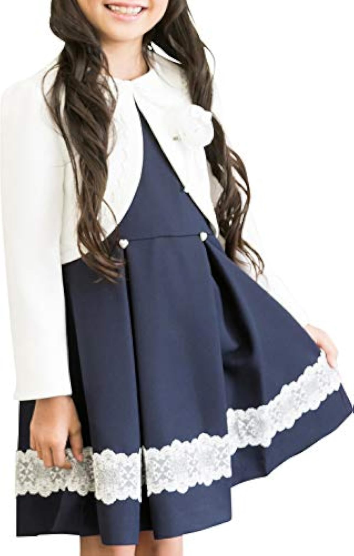 免税店直販 アリサナ Arisana 入学式 女の子 スーツ 卒園式 七五三 子供服 フォーマル スカート メアリー ボレロ ワンピース コサージュ の 3点 セット 日本割引 Www Littleshopp Com
