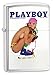 Zippo Playboy Cover April 1991 Pocket Lighter, Brushed Chrome