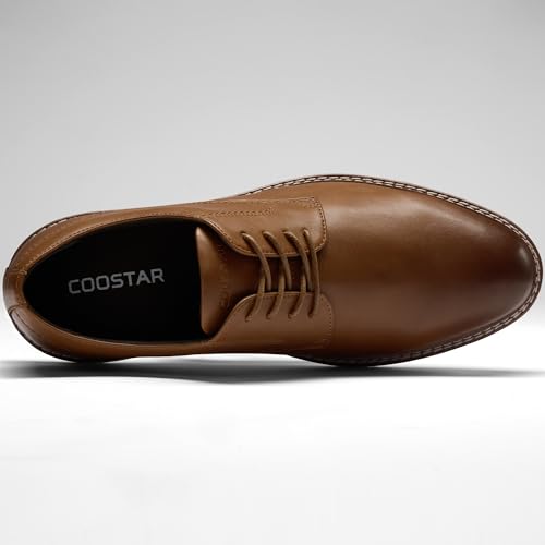 Image of Coostar Mens Casual Dress Shoes Business Formal Derby Sneakers Oxfords Shoe