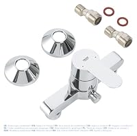 GROHE BauEdge, Duscharmatur Aufputz (Mischbatterie für die Dusche, eigensicher gegen Rückfließen, Brausearmatur mit Metallhebel, langlebige Oberfläche), chrom, 23333000 – Ansicht 4