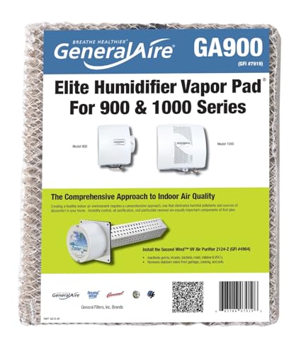 10-PK- GeneralAire GA900/GA19 Humidifier Water Filter For GeneralAire 900 & 1000 Humidifiers - GFI #7919