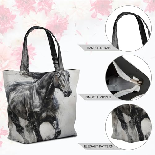 Shoulder Bag for Women, Summer Purses for Women 2024 with Zippers, Leather Purses for Women Trendy3