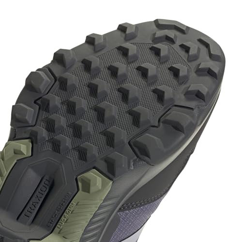 adidas Damen Eastrail 2.0 Mid RAIN.RDY Hiking Waterproof Shoes, Preloved Violet/Glory Grey/Tent Green, 40 EU