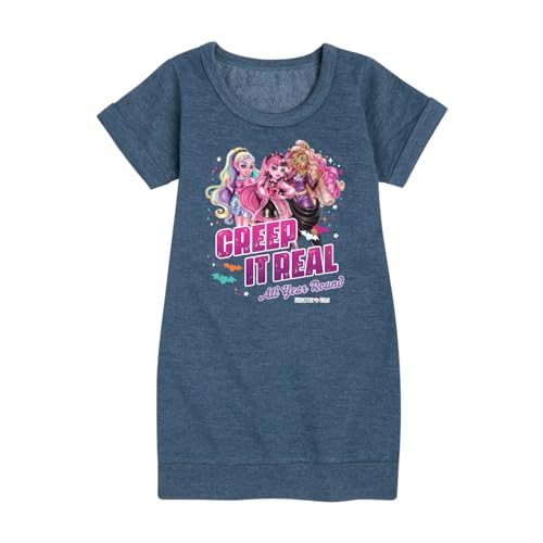 Monster High - Creep It Real - Toddler & Youth Girls Fleece Dress