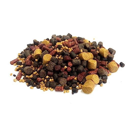 1kg Mixed Sinking Fishing Pellets 2-11mm - Our No 1 Selling Fishing Bait LGW