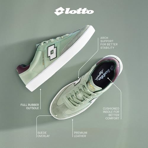 Image of Lotto Men Brasil Select OG Leather Sneakers