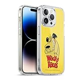 Head Case Designs Officially Licensed Wacky Races Muttley Classic Gel Case [Military Grade Protection] Compatible with Apple iPhone 14 Pro and Compatible with MagSafe