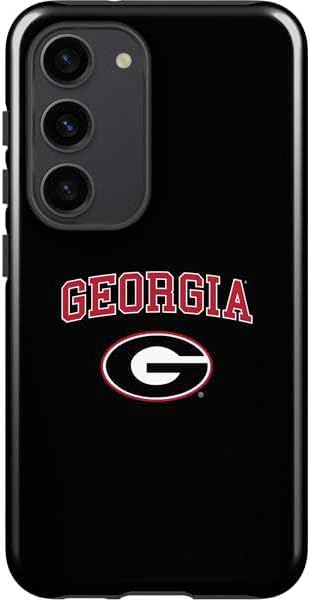 Skinit Pro Phone Case Compatible with Galaxy S23 - Officially Licensed University of Georgia Dawgs Design