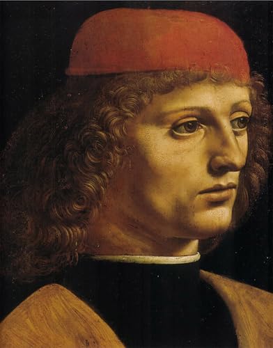 Tableaux Peinture sur Toile Image sur Toile Ritratto Di Musico Léonard de Vinci 60x90