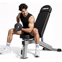 JOROTO Adjustable Foldable Weight Bench only 8.95: eDeal Info