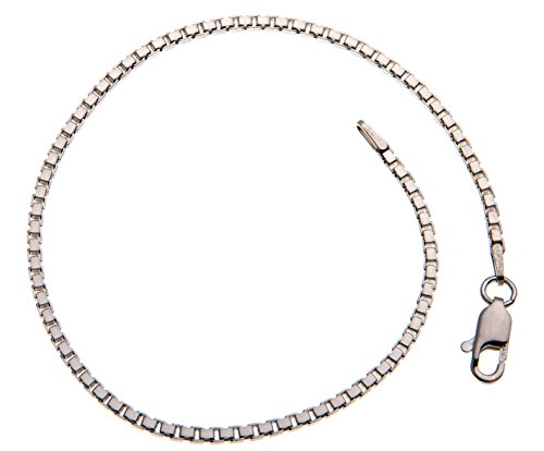 Hochwertiges Venezianerkette Armband 2mm Breite - 925 Silber, Länge 18cm