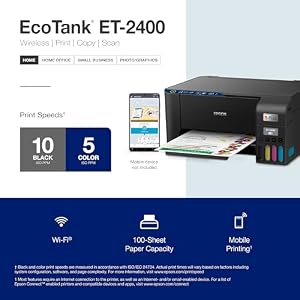 Epson EcoTank ET-2400 Wireless Color All-in-One Supertank Printer — photo 4 of 6