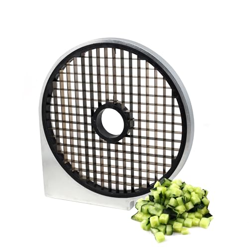 Image of TK Round Hopper Vegetable Chopper Replacement Disc - Universal Round Hopper - Dicing 10mm