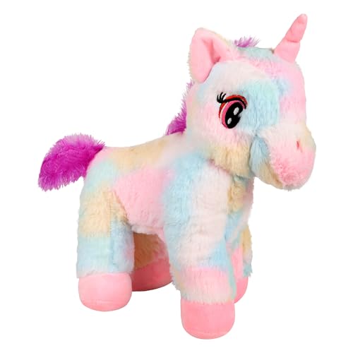Image of DearJoy Rainbow Unicorn Soft Toy (Multi-Color)