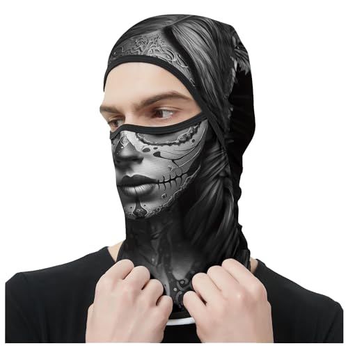 Image of Obacle Balaclava Face Mask Men Women for Sun Protection Motorcycle Fishing Raves
