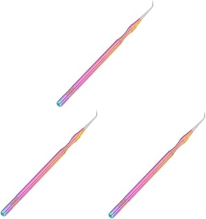 Beavorty 3 Pçs Bastão De Cílios Alongamento Rímel Mini Rímel Kit De Beleza Enxertia Cílios Extensão Extensão De Cílios Ferramenta De Maquiagem Extensão De Cílios Rímel Aço Inoxidável