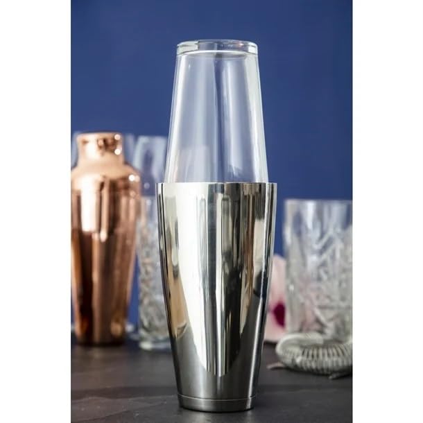 Kit Boston Boston - Set Shaker Per Cocktail Da Barista Con Shaker Martini Ponderato In Acciaio Inox Da 510 371331 - Foto 5