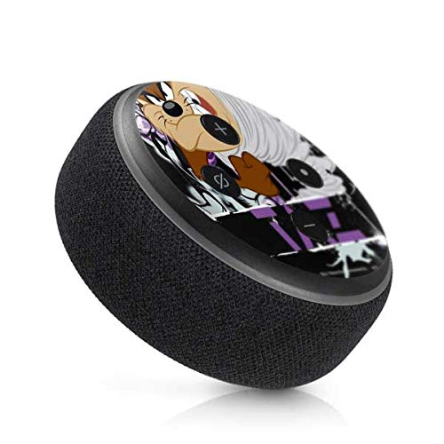 Skinit Decal Audio Skin Compatible with Amazon Echo Dot 3 - Officially Licensed Looney Tunes Splatter Paint Tasmanian Devil Design