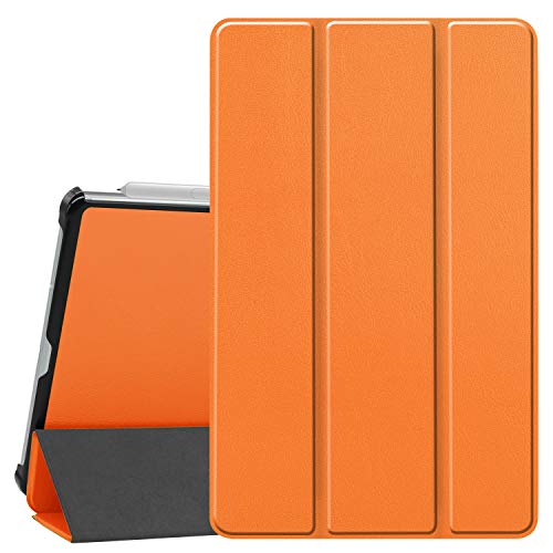 Gylint Galaxy Tab S6 Lite Case, Smart Case Trifold Stand Slim Lightweight Case Cover with Auto Sleep/Wake for Samsung Galaxy Tab S6 Lite 10.4 Inches SM-P610 (Wi-Fi); SM-P615 (LTE) Orange