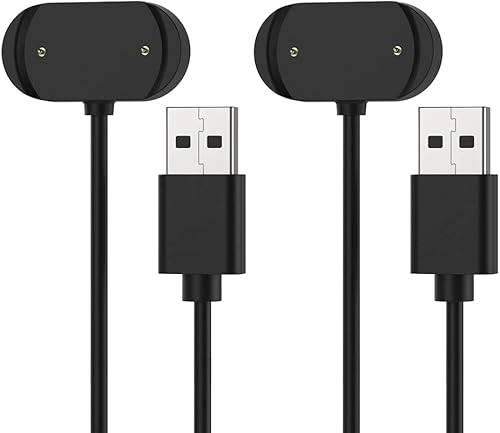 Miniatura 1 de [Paquete de 2] Cargador de repuesto compatible con Amazfit T-Rex 2/GTS 4/GTR 4, cable de carga magnético, compatible con Amazfit T-Rex Ultra/GTS