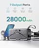 Portable Power Station 28,000mAh LiFePO4 Battery 100W(200W Peak) Solar Power Bank, Portable Charger Small Generator with AC Outlets & PD Fast Charging for Home/Laptop/Camping(Solar Panel Optional) #1