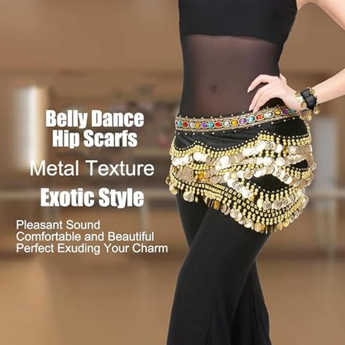 1 cinto de dança do ventre, saia de dança do ventre de 328 moedas, cintos femininos de moedas, dança