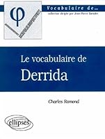 Vocabulaire de Derrida 2729807810 Book Cover