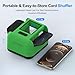 Svertmer Automatic Card Shuffler|1-2 Deck Electric Card Shuffle MachineFor of Poker,Blackjack,Uno,Skip-Bo,Phase 10 More Playing Shuffler for Home Game,Travel