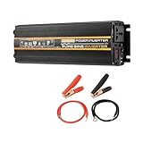 Onduleur Onduleur Solaire 8000/6000/4000/3000 W Transformateur Tension Convertisseur Puissance Onduleur Sinusoïdal Pur 12V/24V/48V/60V vers CA 110V/220V Power Inverter(DC 48V,50Hz 220V,3KW)