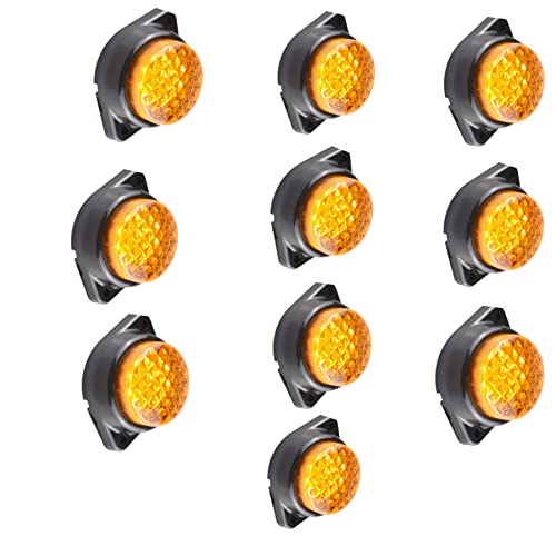 Lampes de marqueur à LED 12V ambre pour sécuriser les trajets nocturnes en caravane
