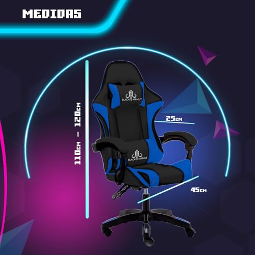 La Mejor review de Silla de oficina azul más recomendados. 30 Imagen adicional