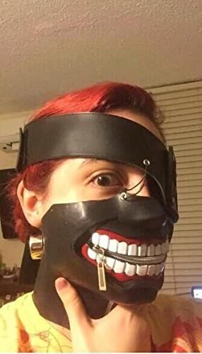 Miniatura 9 de Máscara de cosplay Kaneki Ken para cosplaydisfracesfiestas