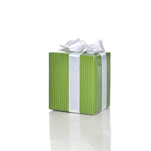 Image of Solid Color Double Faced White Satin Ribbon 1 inch X 25 Yards, Ribbons Perfect for Crafts, Wedding Decor, Bow Making, Sewing, Gift Package Wrapping and More