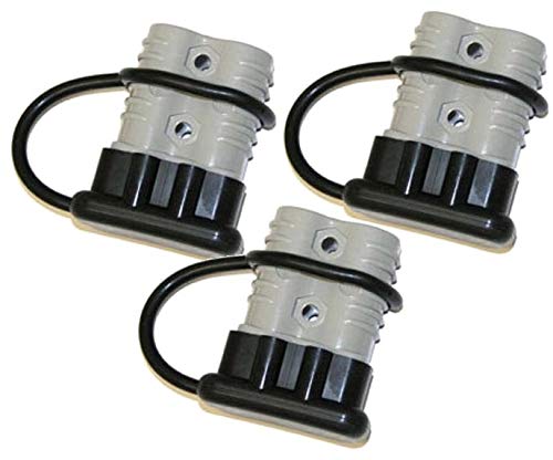 BILLET4X4 Winch Quick-Connect Plug (175 AMP) with DUST Cover - Set of Three (4X4 Vehicles)
