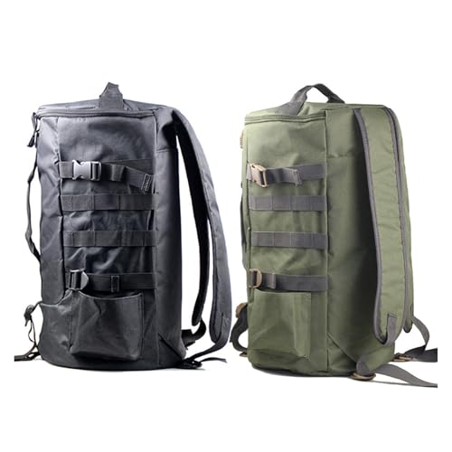 Mochila de pesca bolsa aparejos carrete impermeable para señuelos viaje 5