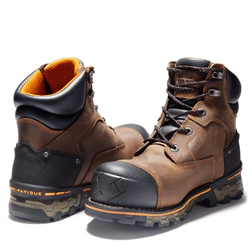 Image of Timberland PRO Men's Boondock 6 Inch Composite Safety Toe Waterproof Industrial Work Boot