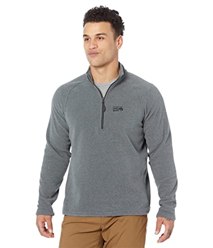 Image of Mountain Hardwear Men's MHW Logo 1 /4 Zip for Travel, Camping, and Casual Wear