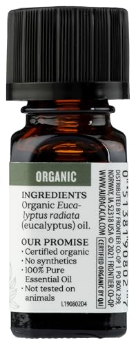 Aura Cacia Aceite Esencial Eucalipto Orgánico 0.25 Fl Oz miniatura 5