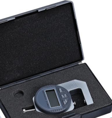 Calibrador digital electrónico de espesor 0-12.7mm con pantalla digital de acero inoxidable, todo metal, adecuado para materiales elásticos miniatura 2