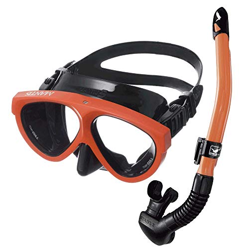 GULL Mantis 5 Black Silicone w/BS Orange Frame