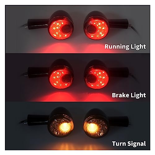 Clignotants moto LED pour rouler de nuit en sécurité sur Iron 48 et Low - 6
