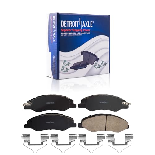 Image of Detroit Axle - 8pc Brake Kit for 2018-2023 Honda Odyssey 2019 2020 2021