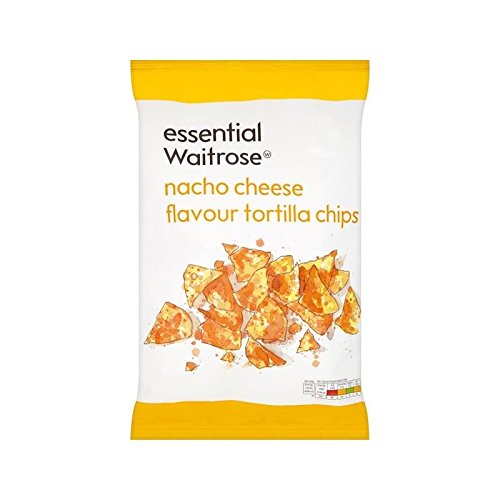 Nacho Cheese Tortilla Chips Waitrose 200g Pack of 2