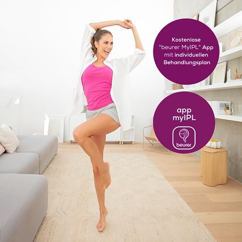 Beurer IPL Pure Skin Pro urządzenie kompaktowe, trwałe usuwanie włosów z trybem Auto-Flash, testowane klinicznie