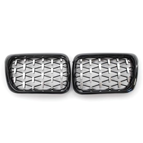 Grilles de course style météore diamant pour calandre de capot BMW E36 97-99