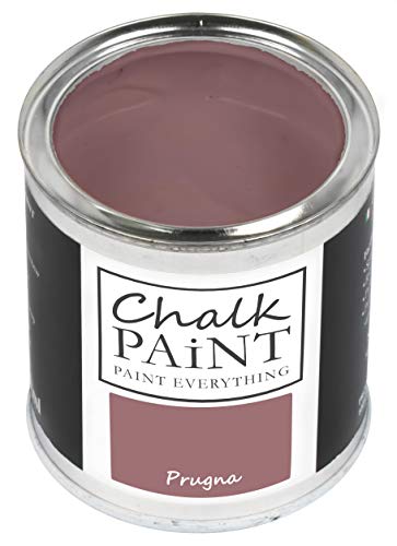 Chalk Paint Everything® Prugna - Sans poncer colore facilement tous les matériaux (250 ml) Produit professionnel